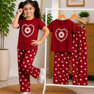 Short Sleeve & Long Pant Set